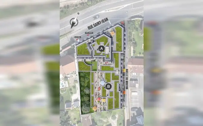 Cœur faubourg à Étampes