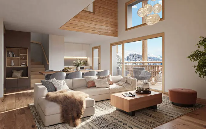 Huez au centre de la station à deux pas du palais des sports à Huez (38750)