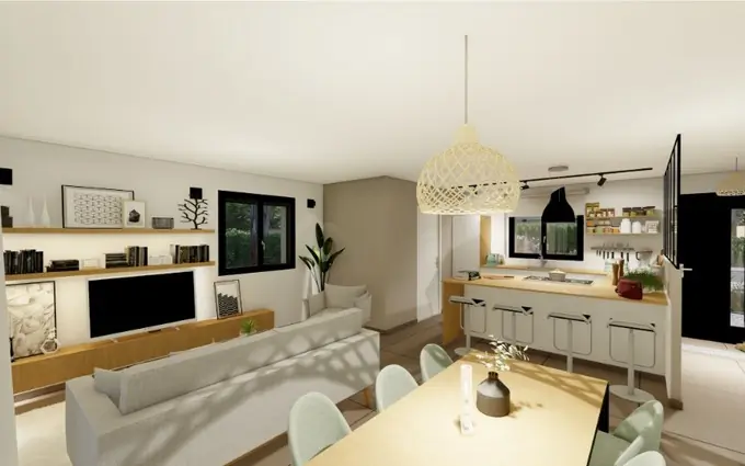 Terrain à partir de 1400m² à reignac à Reignac