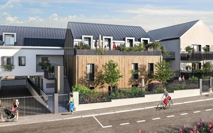 Villenoy en bordure du canal de l'ourcq à Villenoy