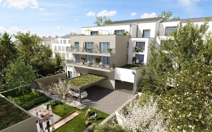 Nantes face au parc de procé proche commerces à Nantes