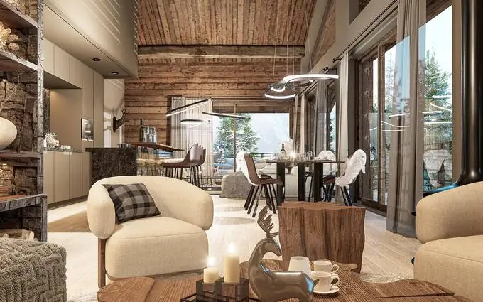 Les Chalets du Soleil à Cohennoz