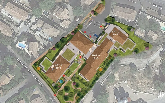 Les jardins de novaia à Draguignan