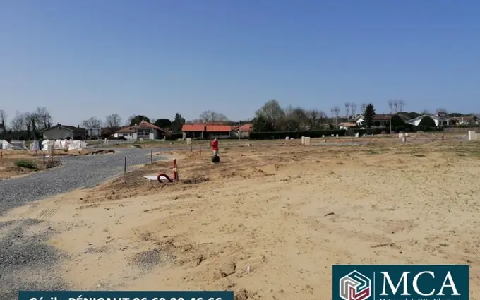 Terrain à partir de 381m² à saint-paul-lès-dax à Saint-Paul-lès-Dax