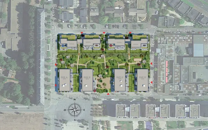 Les jardins d'henri iv à Chartres