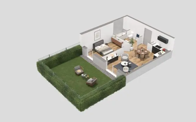 Les jardins d'henri iv à Chartres