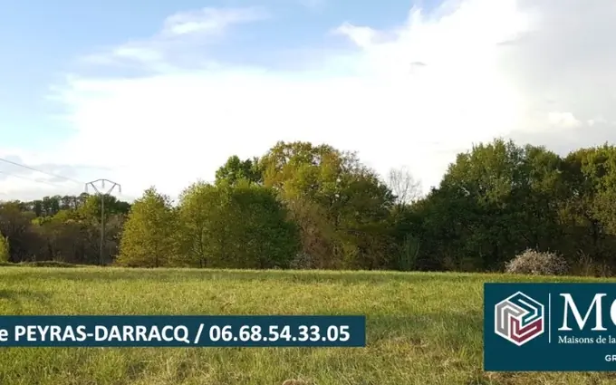 Terrain à partir de 3160m² à morganx à Morganx