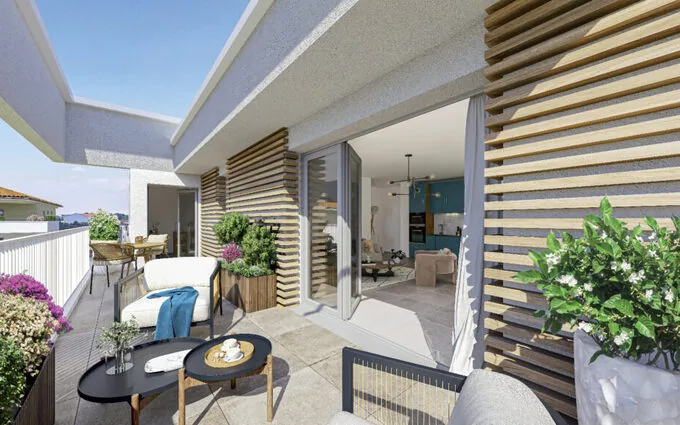 Les boiseries du parc à Vitrolles