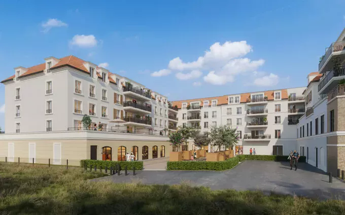 Les allées jaurès à Arnouville