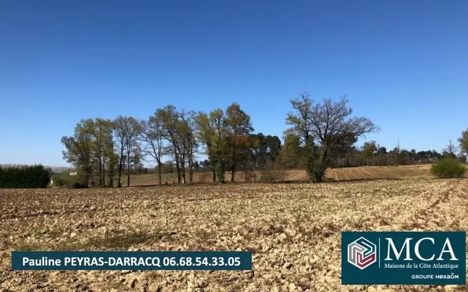 Terrain à partir de 1800m² à momuy à Momuy (40700)