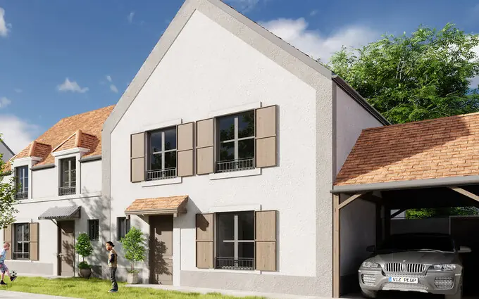 L'orée du château à Morainvilliers