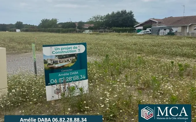 Terrain à partir de 533m² à bénesse-maremne à Bénesse-Maremne (40230)
