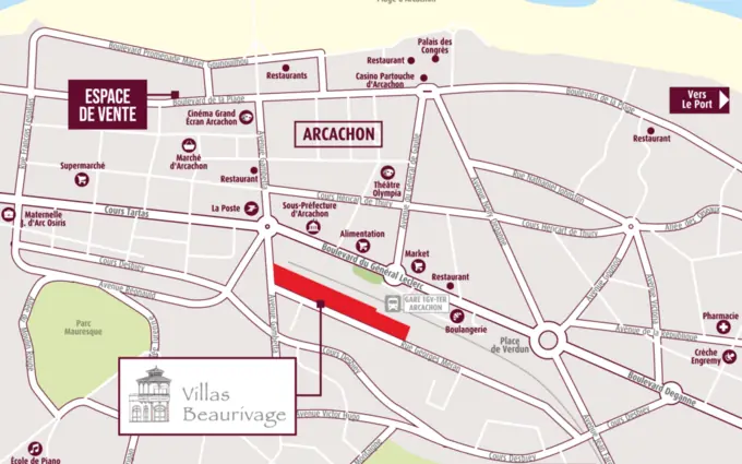 Villas beaurivage à Arcachon