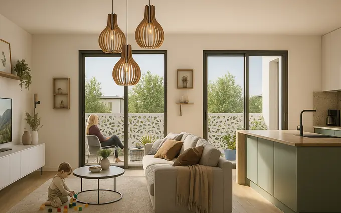 Vaulx-en-velin quartier village proche transports à Vaulx-en-Velin (69120)