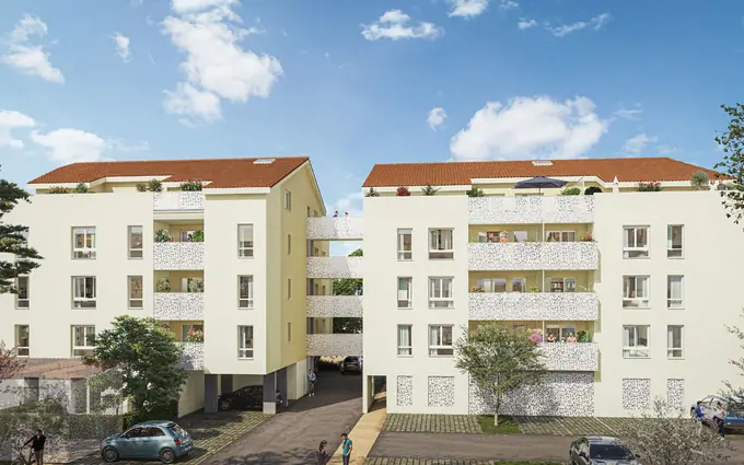 Vaulx-en-velin quartier village proche transports à Vaulx-en-Velin