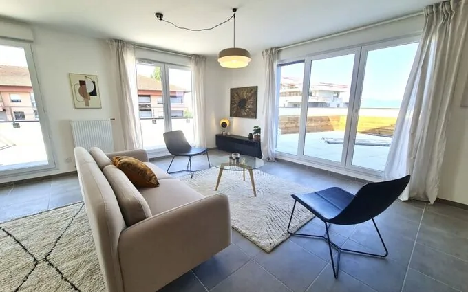 Les jardins du lac à Thonon-les-Bains