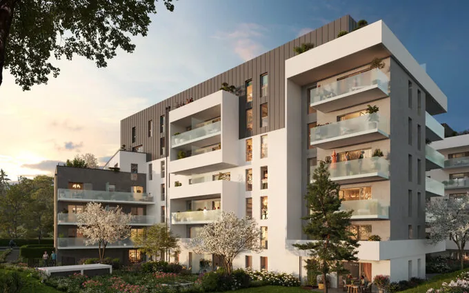 Les jardins du lac à Thonon-les-Bains