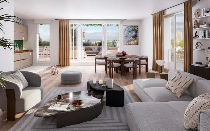 Avenue du belvédère à Le Pré-Saint-Gervais