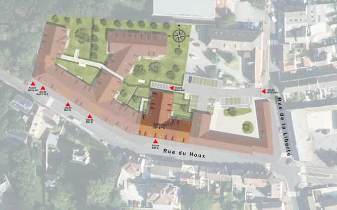 La cour aux blés à Survilliers