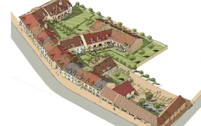 La cour aux blés à Survilliers