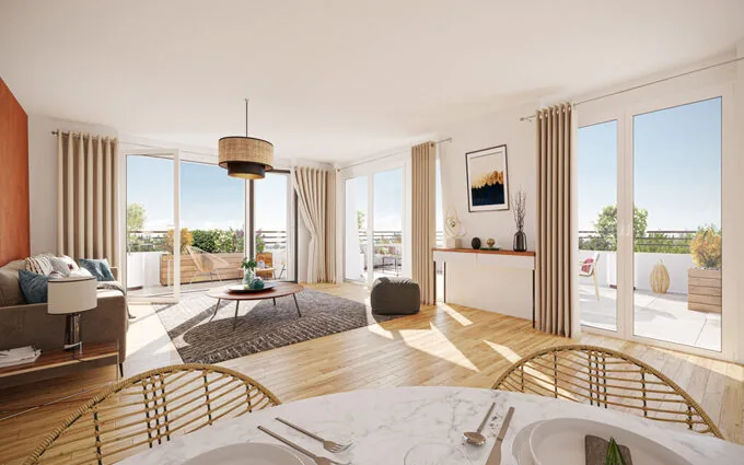 Les terrasses d'albane à Pontault-Combault