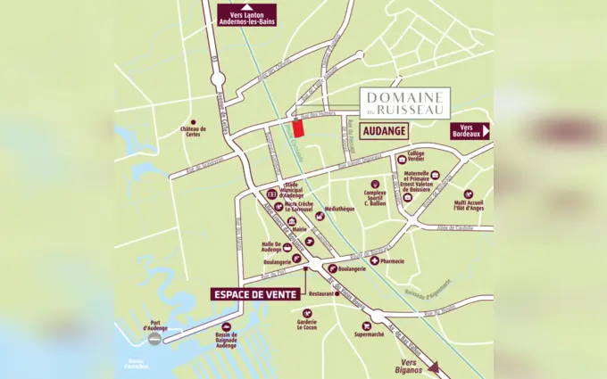 Domaine du ruisseau à Audenge