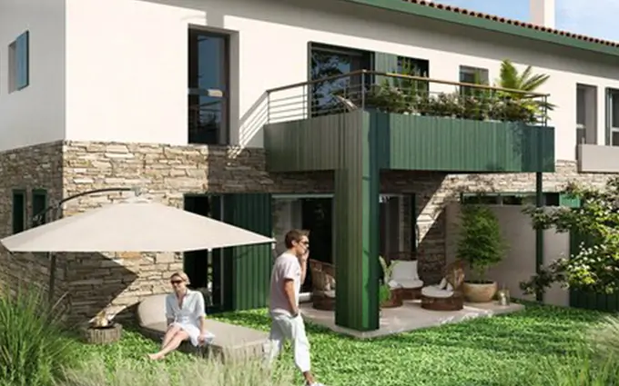 Biarritz face à la cité de l'océan quartier ilbaritz à Biarritz