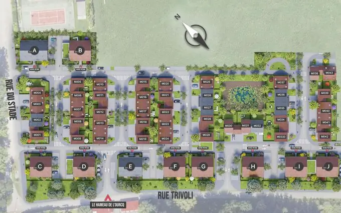 Le hameau de l'ourcq à Lizy-sur-Ourcq