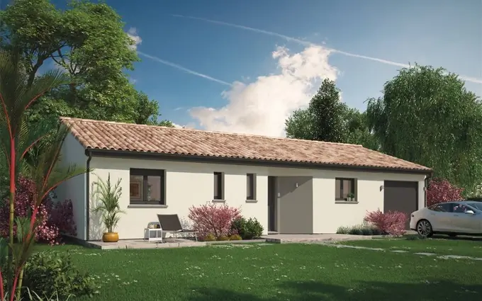 Terrain à partir de 1435m² à donnezac à Donnezac