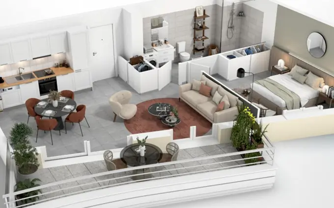 Cagnes-sur-Mer à proximité immédiate des plages à Cagnes-sur-Mer