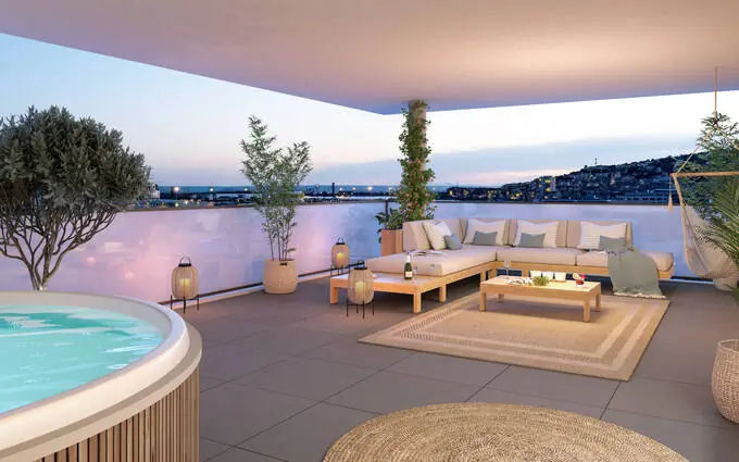 Sète entre la mer et l'étang de thau à Sète (34200)