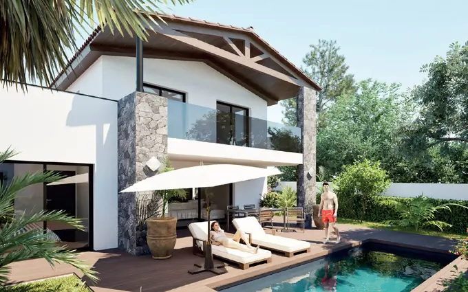 Grau d'agde villas neuves à deux pas de la plage