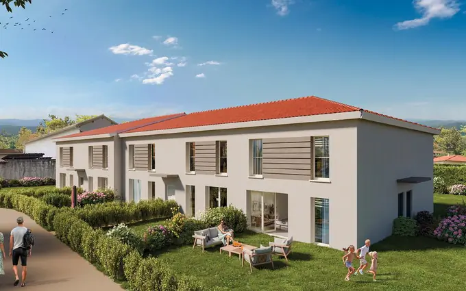 Misérieux coeur du village à 35 min du centre de lyon à Misérieux