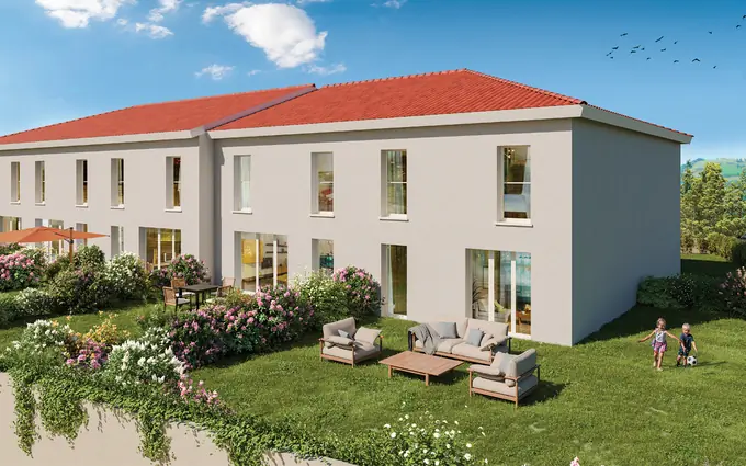 Misérieux coeur du village à 35 min du centre de lyon à Misérieux