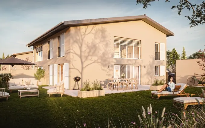 Les petits jardins à Sainte-Colombe (69560)