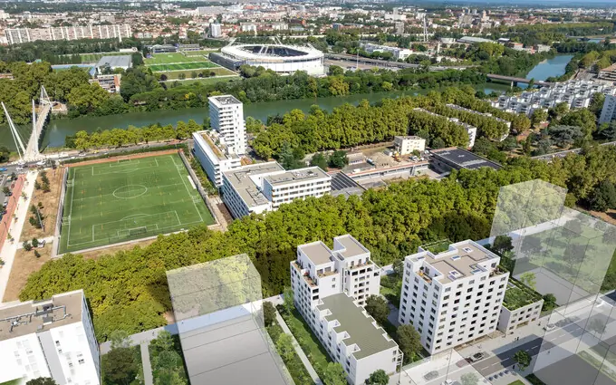 Park view à Toulouse