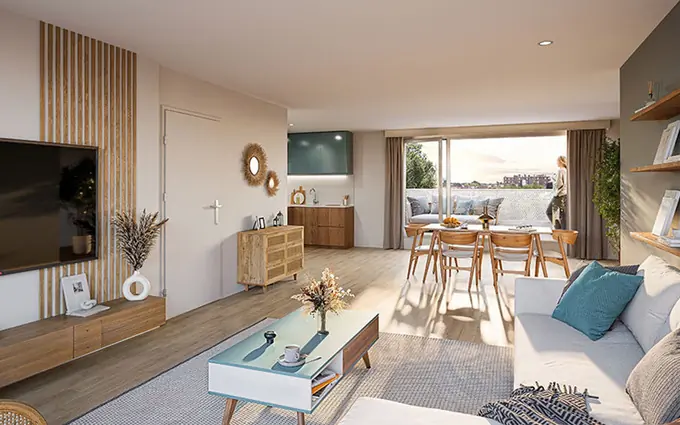 Tourcoing quartier du quadrilatère à Tourcoing