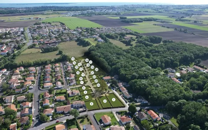 Terrain à partir de 312m² à médis à Médis (17600)