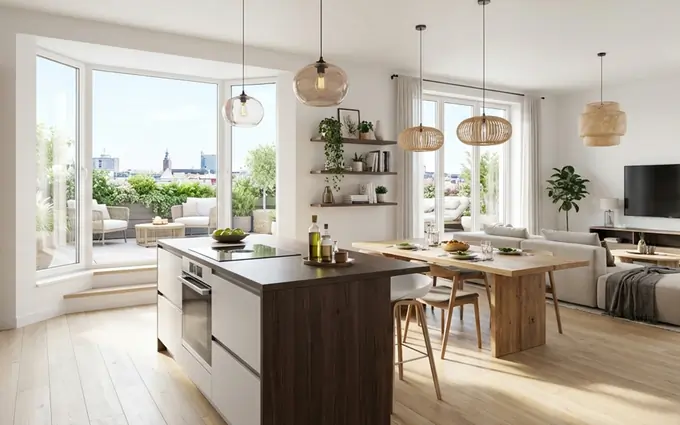 Ebersheim secteur résidentiel proche bus a