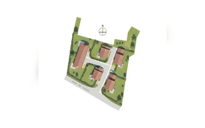 Les villas préambule à Saint-Germain-sur-Rhône