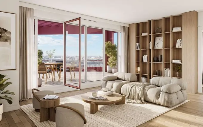 Face au port, au coeur de la Pointe des Alliés à Dunkerque