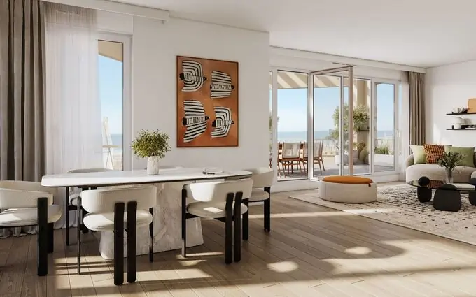 Face au port, au coeur de la Pointe des Alliés à Dunkerque