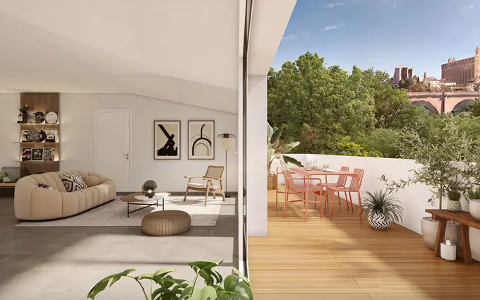 Horizon sainte cécile à Albi