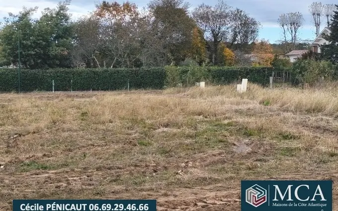 Terrain à partir de 433m² à saint-paul-lès-dax à Saint-Paul-lès-Dax (40990)