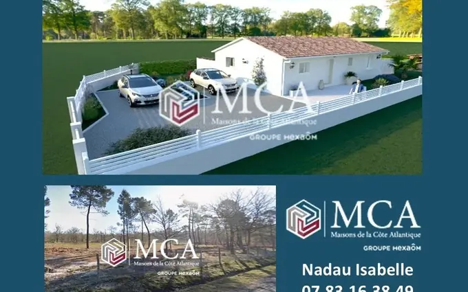 Terrain à partir de 500m² à laruscade à Laruscade (33620)