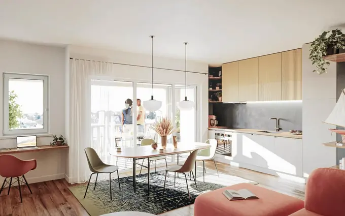 Brest coeur de kerbonne avec vue dégagée sur la rade à Brest (29200)