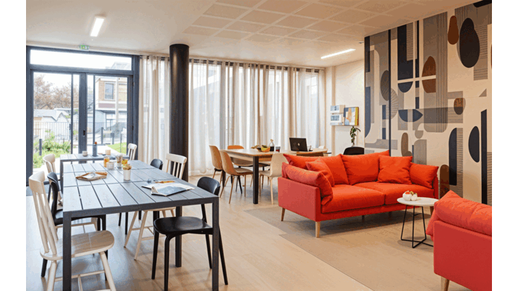 Colombes à résidence étudiante 5 min à pied du tramway ligne 2 à Colombes