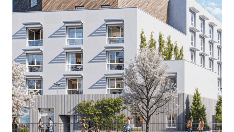 Colombes à résidence étudiante 5 min à pied du tramway ligne 2 à Colombes