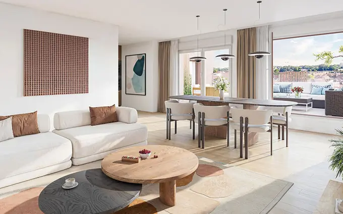 Croix à deux pas du métro m2 à Croix