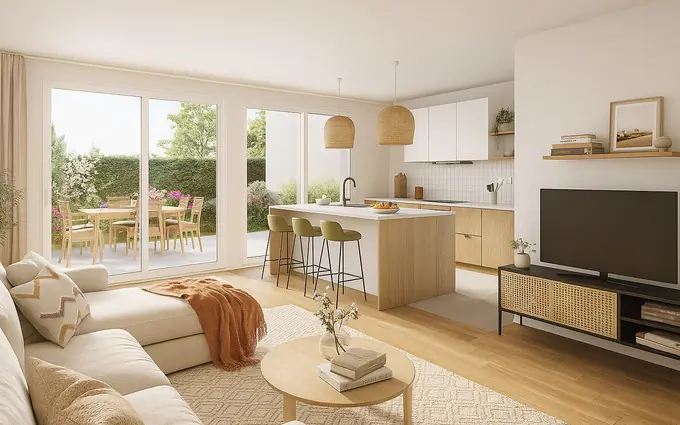 Gondecourt au coeur d'un écrin de verdure à Gondecourt